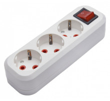 Розетка переносная разборная с заземлением Stekker Бруна 39014