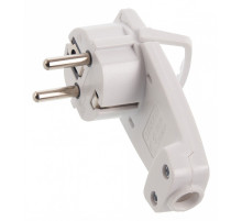 Вилка угловая с заземлением Stekker PPG16-45-202 39039