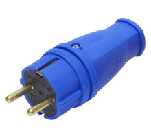 Вилка прямая с заземлением Stekker Одри 39161