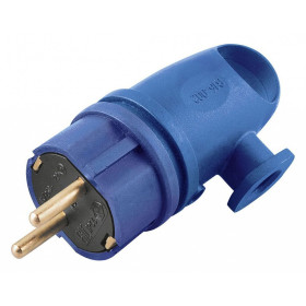 Вилка угловая с заземлением Stekker Одри 39254