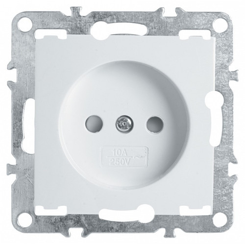 Розетка без заземления и со шторками, без рамки Stekker PST00-9109 39316