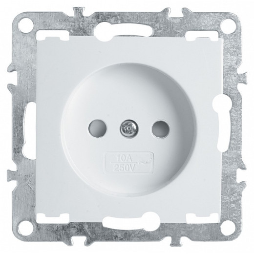 Розетка без заземления и со шторками, без рамки Stekker PST00-9109 39316