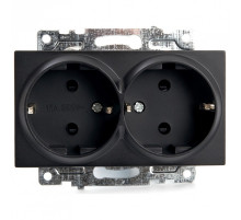 Розетка с заземлением и со шторками, без рамки Stekker Катрин 39612