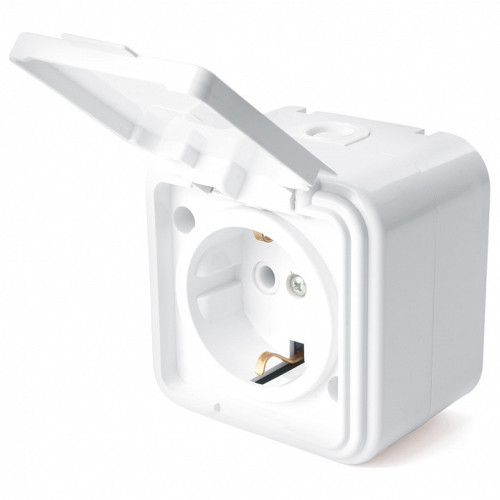 Розетка без заземления и со шторками Stekker Stekker 39691