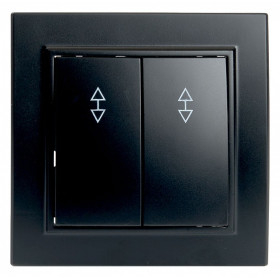 Выключатель двухклавишный Stekker Эрна 39921