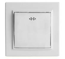 Выключатель одноклавишный Stekker Эрна 39925