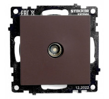 ТВ-розетка без рамки Stekker Катрин 49024