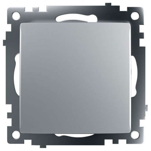 Выключатель одноклавишный без рамки Stekker Катрин 49178