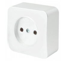 Розетка без заземления Stekker София 49301