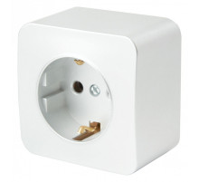 Розетка с заземлением Stekker София 49302