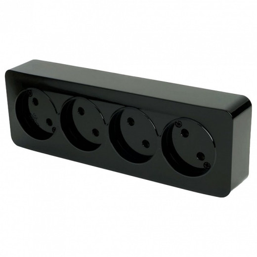 Розетка без заземления Stekker София 49319