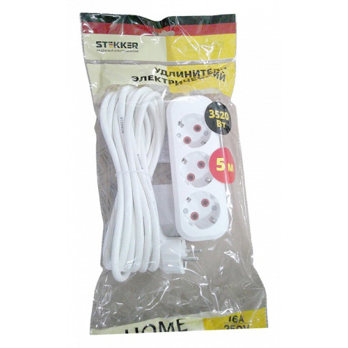 Удлинитель Stekker Home 49349