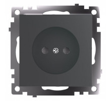 Розетка двойная без заземления и со шторками, без рамки Stekker Катрин 49420