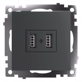 Розетка USB, без рамки Stekker Катрин 49422