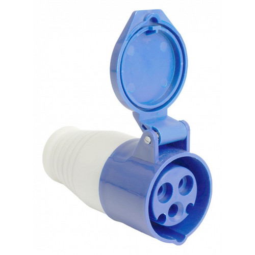 Розетка переносная разборная 2P+PE с крышкой Stekker ST 49438