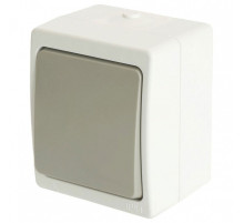 Выключатель одноклавишный Stekker Велена 49732