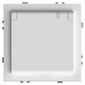 Розетка без заземления и со шторкой, без рамки с крышкой Stekker RST16-5113-01 49878