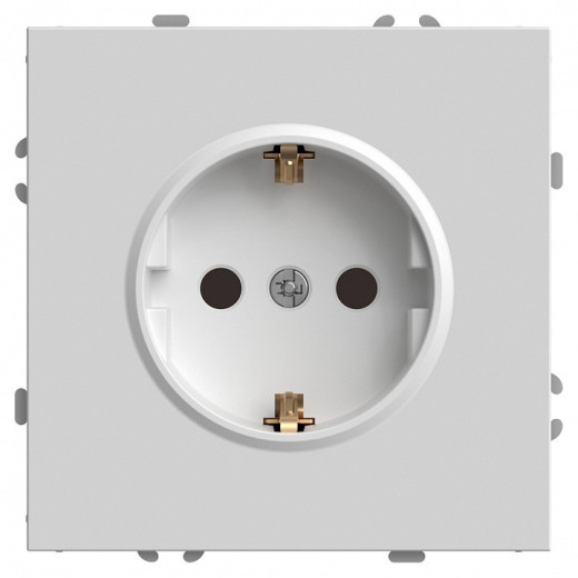 Розетка без заземления и со шторкой, без рамки Stekker RST16-5110-01 49880