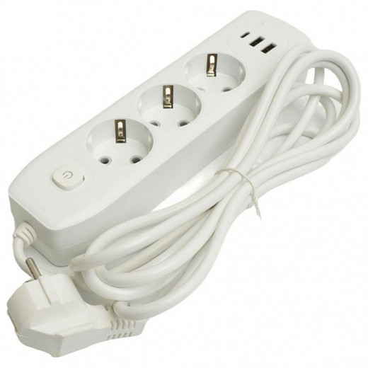 Удлинитель Stekker Home plus 49977