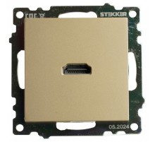 Розетка HDMI без рамки Stekker Катрин 50060
