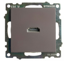 Розетка HDMI без рамки Stekker Катрин 50064