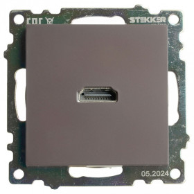 Розетка HDMI без рамки Stekker Катрин 50064