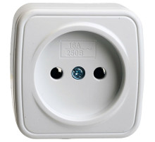Розетка без заземления Stekker Basic 50074