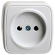 Розетка без заземления Stekker Basic 50074
