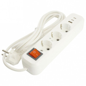 Удлинитель с выключателем Stekker Home 50137