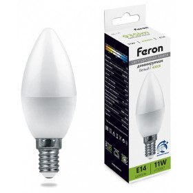 Лампа светодиодная Feron LB-771 E14 11Вт 4000K 51056