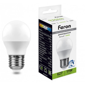 Лампа светодиодная Feron LB-751 E27 11Вт 4000K 51059