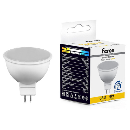 Лампа светодиодная Feron LB-561 G5.3 9Вт 6400K 51072
