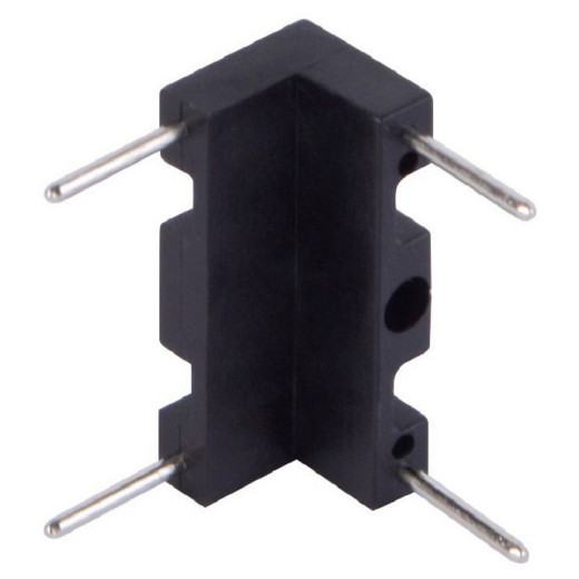 Соединитель угловой L-образный для треков накладных Favourite Unika 1006-CB-025