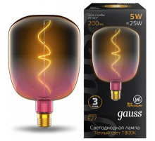 Лампа светодиодная Gauss Colored E27 5Вт 1800K 1010802105