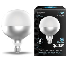 Лампа светодиодная Gauss Colored E27 9Вт 4100K 1014802209