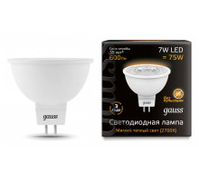 Лампа светодиодная Gauss  GU5.3 7Вт 3000K 101505107