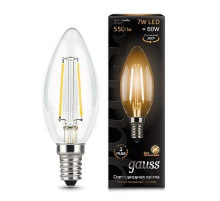 Лампа светодиодная Gauss 1038 E14 7Вт 2700K 103801107