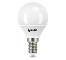 Лампа светодиодная Gauss Шар E14 9.5Вт 6500K 105101310