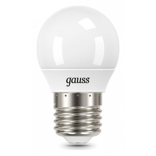 Лампа светодиодная Gauss Шар E27 9.5Вт 6500K 105102310