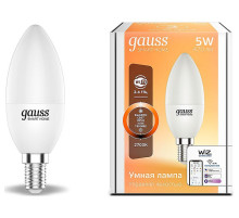 Лампа светодиодная с управлением через Wi-Fi Gauss Smart Home E14 5Вт 2700K 1100112