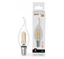 Лампа светодиодная Gauss Filament Elementary E14 10Вт 2700K 42110