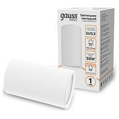 Накладной светильник Gauss Basic HD062