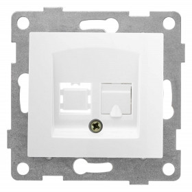 Розетка Ethernet RJ-45 без рамки Gusi Electric BRAVO С10К1-001