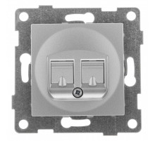 Розетка Ethernet RJ-45 без рамки Gusi Electric BRAVO С10К1-004