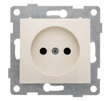 Розетка без заземления и со шторкой, без рамки Gusi Electric BRAVO С10Р2-003