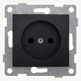 Розетка без заземления и со шторкой, без рамки Gusi Electric BRAVO С10Р2-010