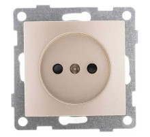 Розетка без заземления и со шторкой, без рамки Gusi Electric BRAVO С10Р2-027