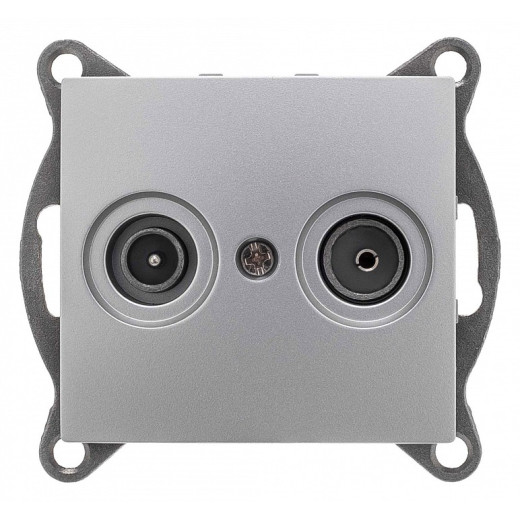 ТВ-розетка и SAT-розетка оконечная без рамки Gusi Electric BRAVO С10TS1-004