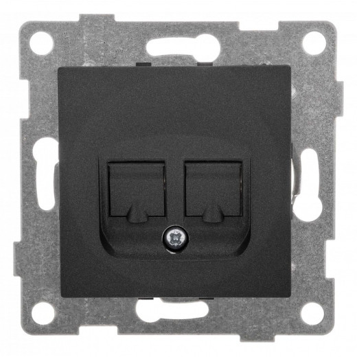 Розетка Ethernet RJ-45 без рамки Gusi Electric UGRA С11К1-010