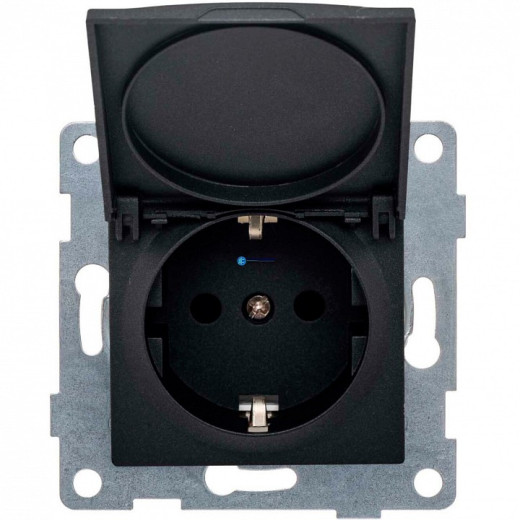 Розетка с заземлением и шторками, без рамки Gusi Electric Gusi Ugra Mex С11Р91-010(с кожухом IP44 К502)